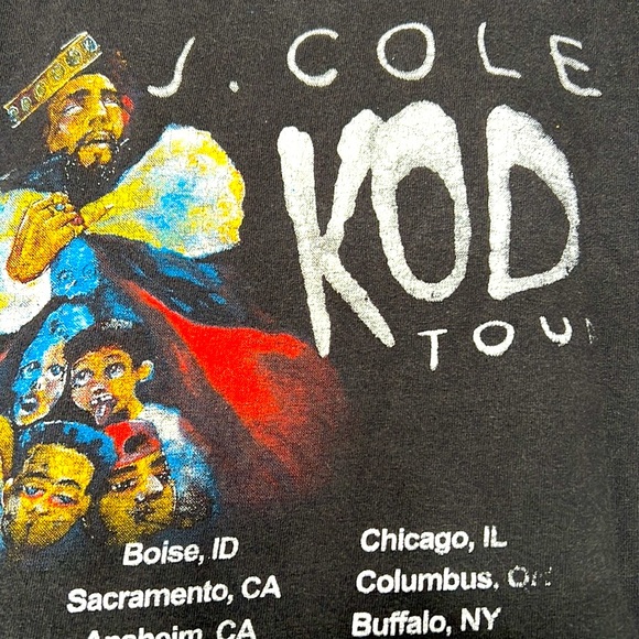 J Cole tour shirt - Picture 4 of 7